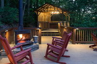 'Bear Mountain Chalet' with Private Deck  Hot Tub Accommodation Deal