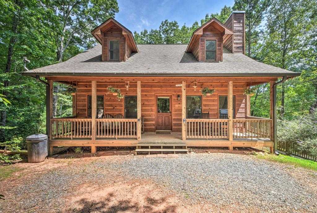 'Falling Leaf Retreat' With Hot Tub & Deck In Ellijay - thumb 2