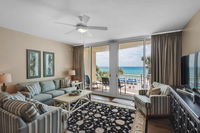 0205 - 2B/2 Bath With Bunks - Gulf Front Balcony - Living Room Faces the Gulf Accommodation Deal