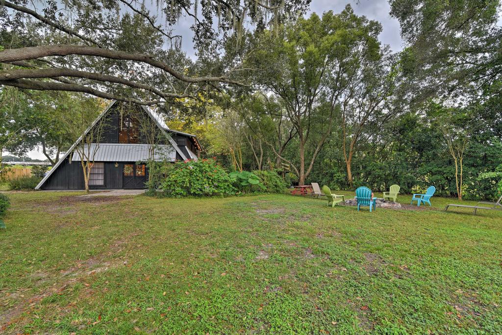 Chic A-Frame Escape With Fire Pit On Private Property - thumb 1