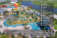 F - New 4 Bedroom Home - 5 Miles to Disney - Free Water Park - Private Pool Accommodation Deal