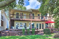 Lakefront Montgomery Home with Porch  Dock Accommodation Deal