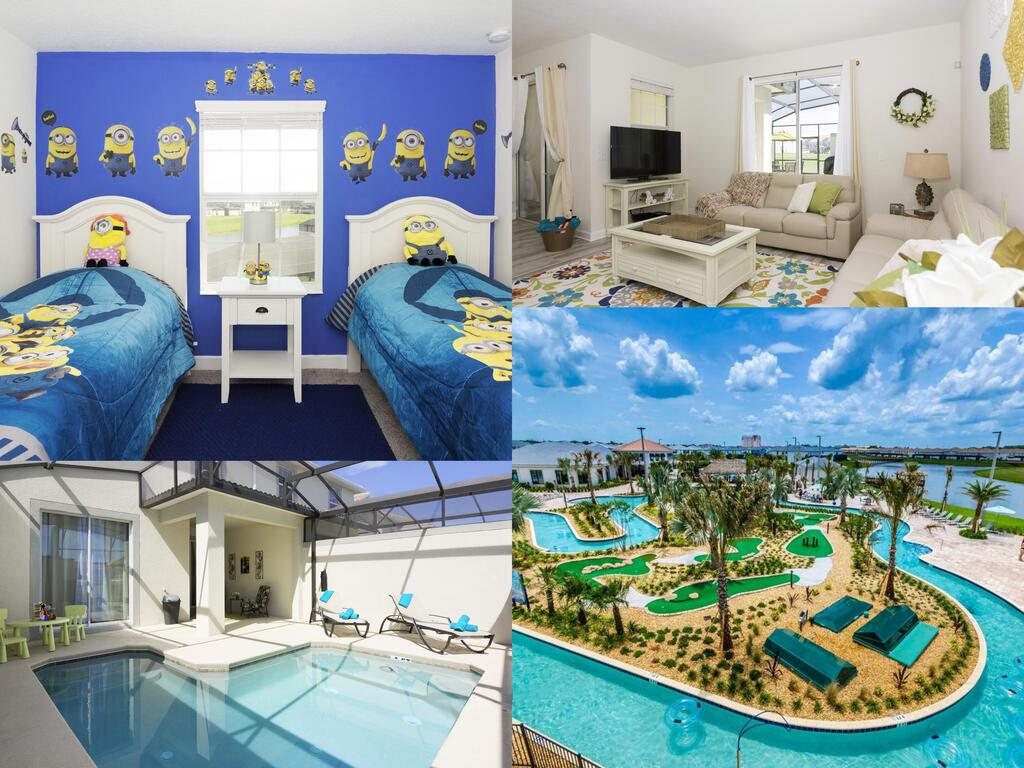 MINIONS FREE Waterpark Access Storey Lake 4BR WPool 3053GS - thumb 0