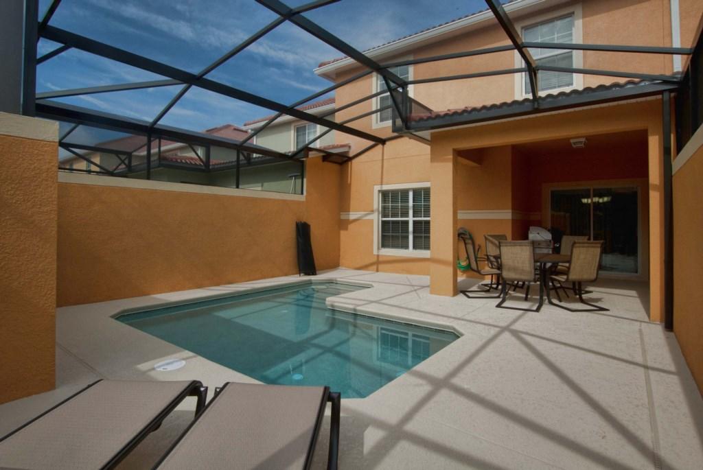 Paradise Palms- 4 Bed Townhome W/Splashpool-3201PP - thumb 1