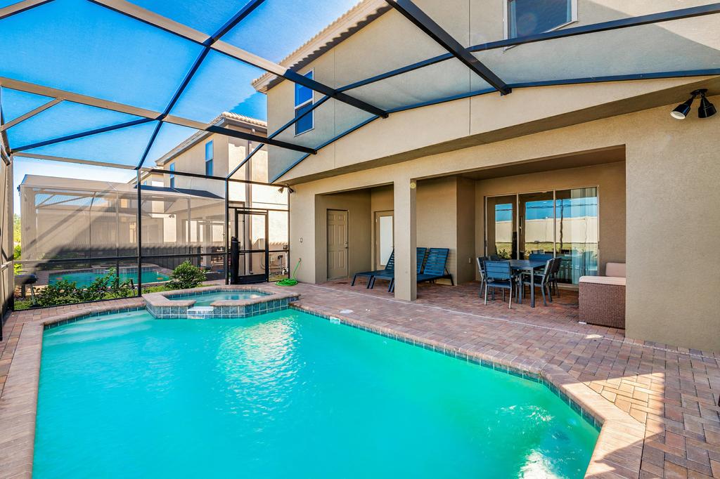 Resort 7BR Villa, Amenities, Private Pool&Spa, Near Disney, Sea World, Universal- 1736 - thumb 0