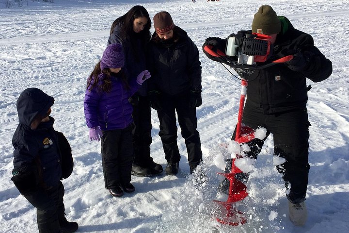 Fairbanks Ice Fishing Expedition In A Heated Cabin With Fish Cookout - thumb 1