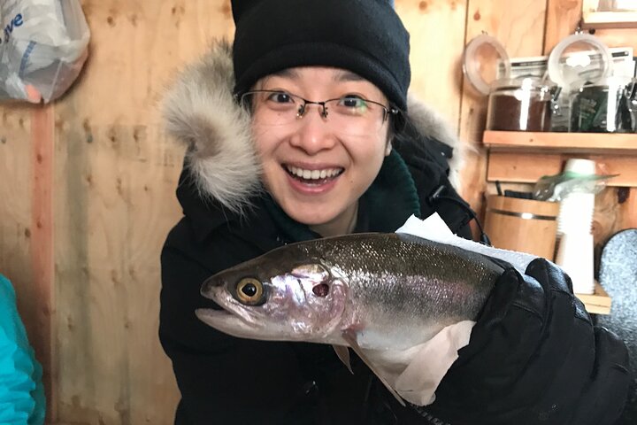 Quick And Easy Ice Fishing At Chena Lake - thumb 1